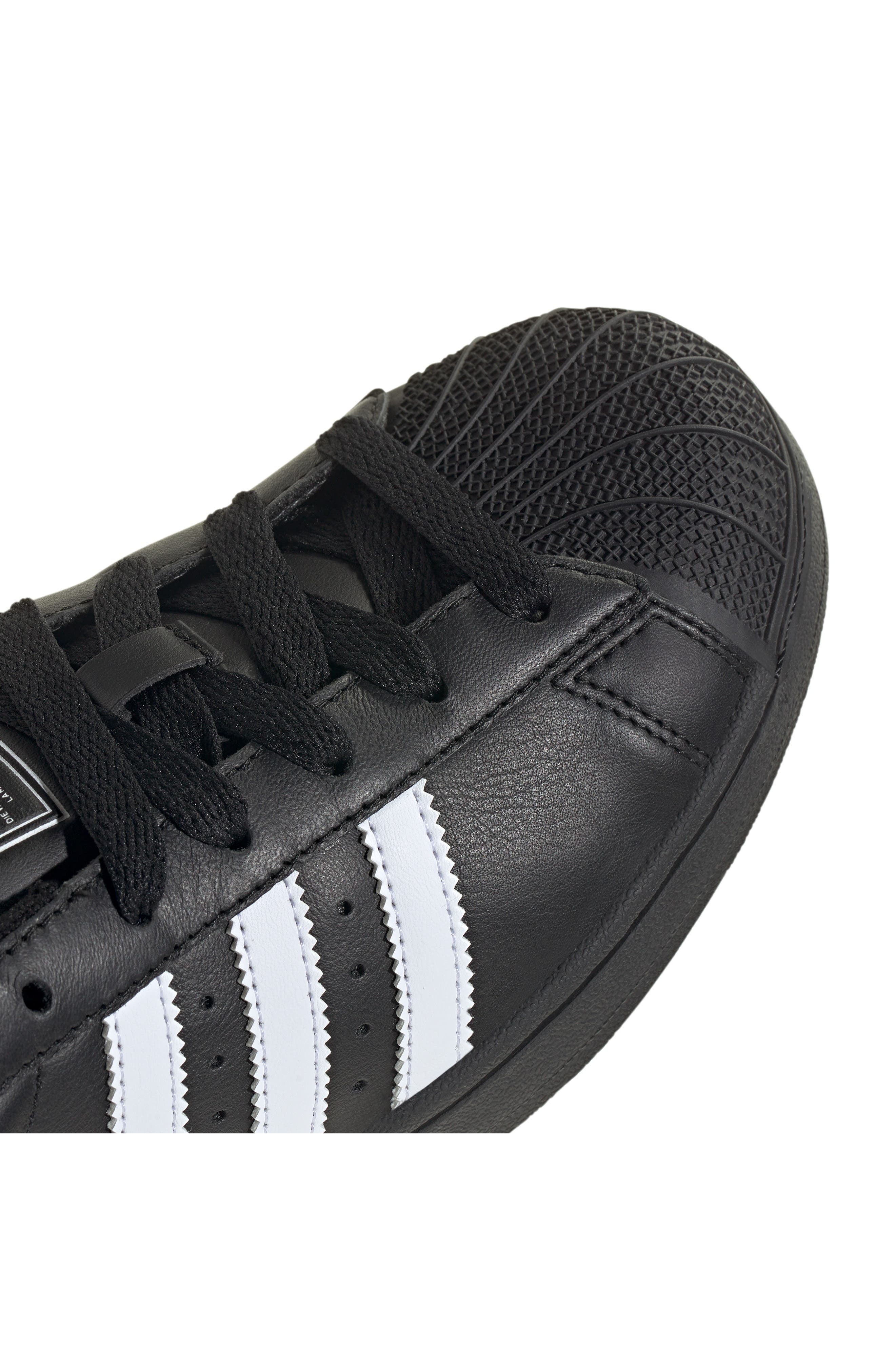 adidas Superstar II Sneaker in Cblack/ftw at Nordstrom - 7