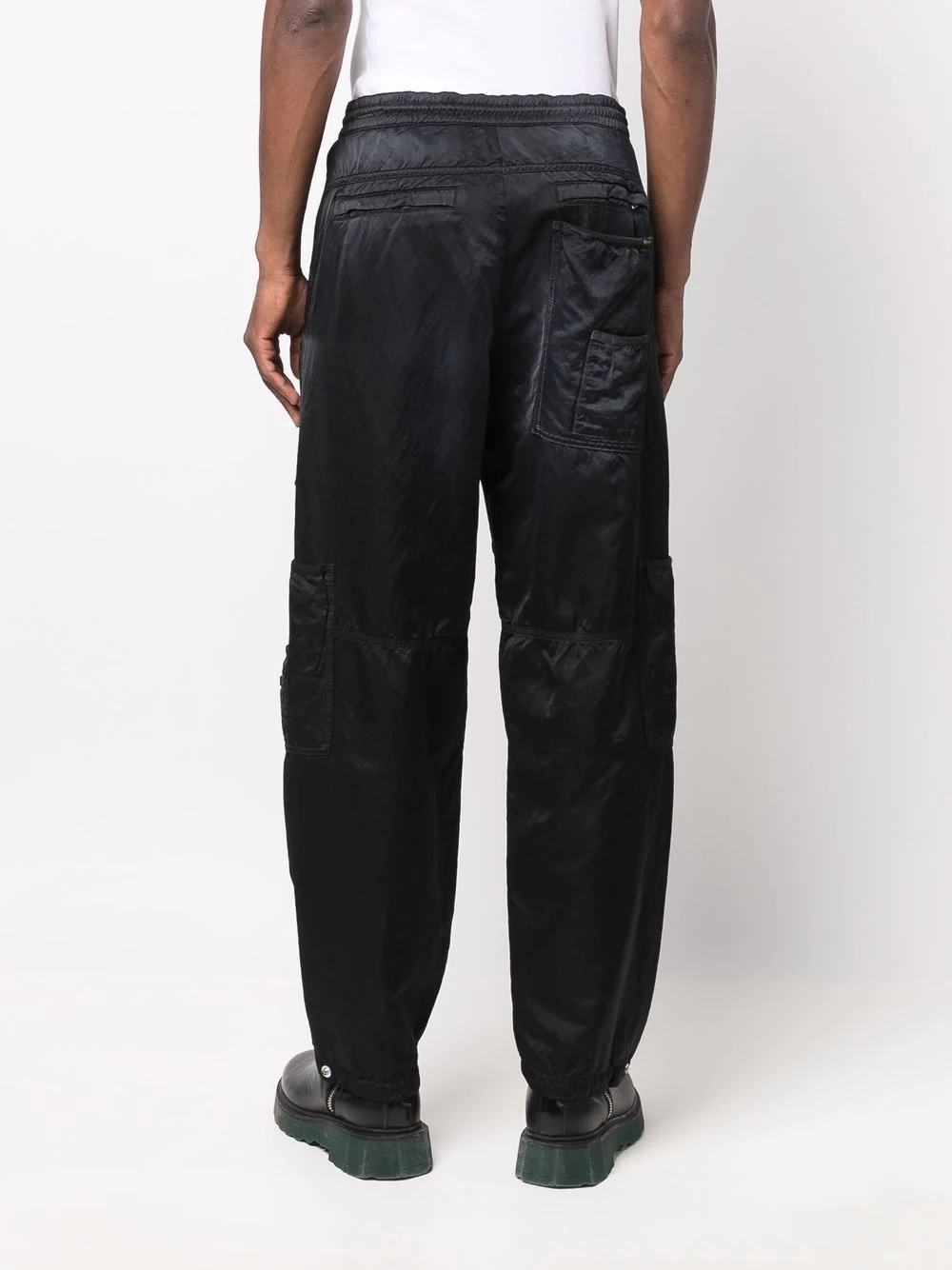 multi-pocket loose-fit trousers - 4