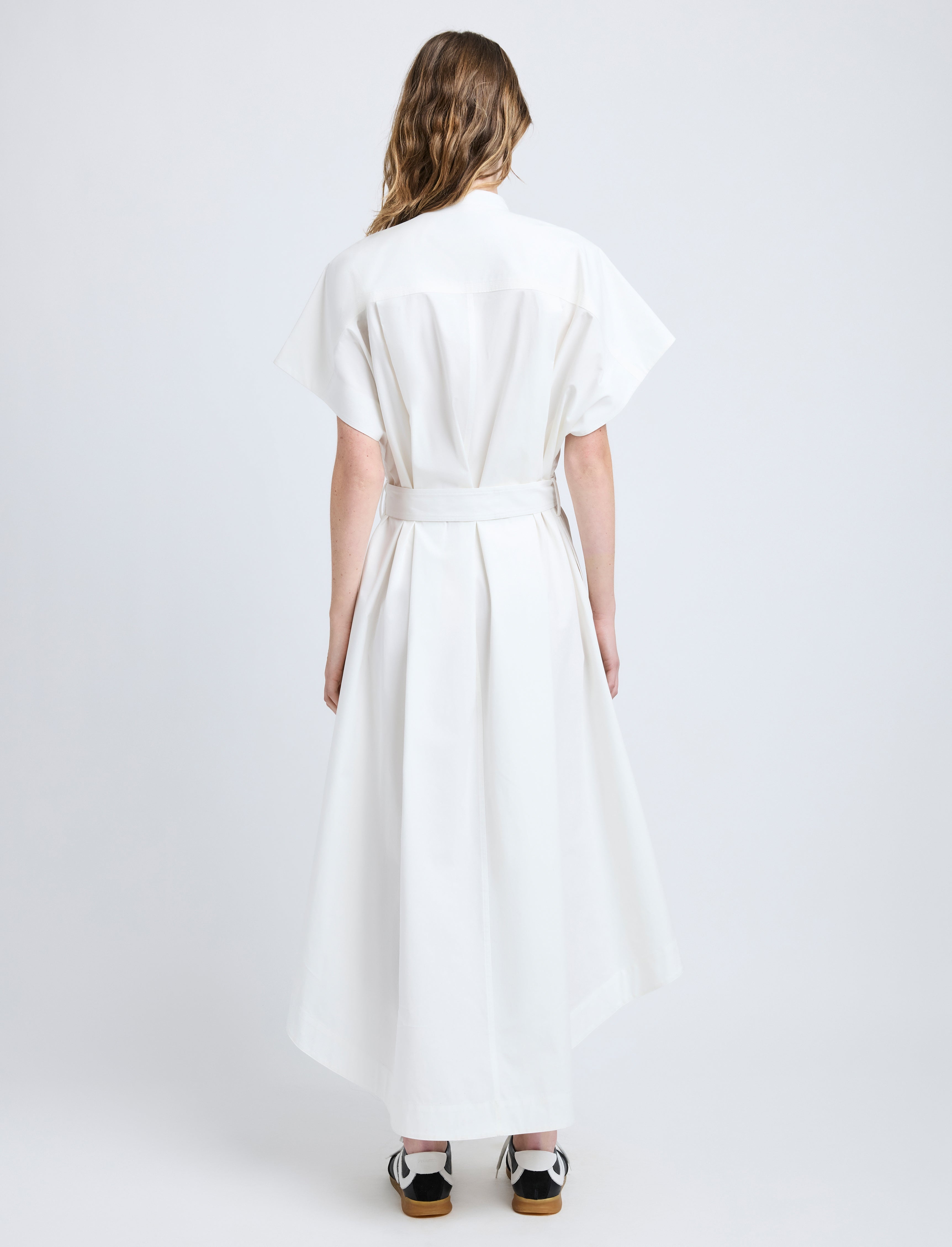 Walker Dress in Eco Poplin - 4