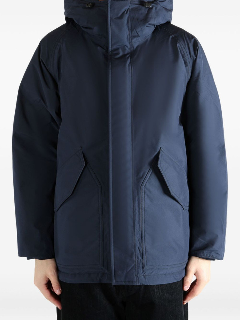Nanamica hooded pocket coat outlook