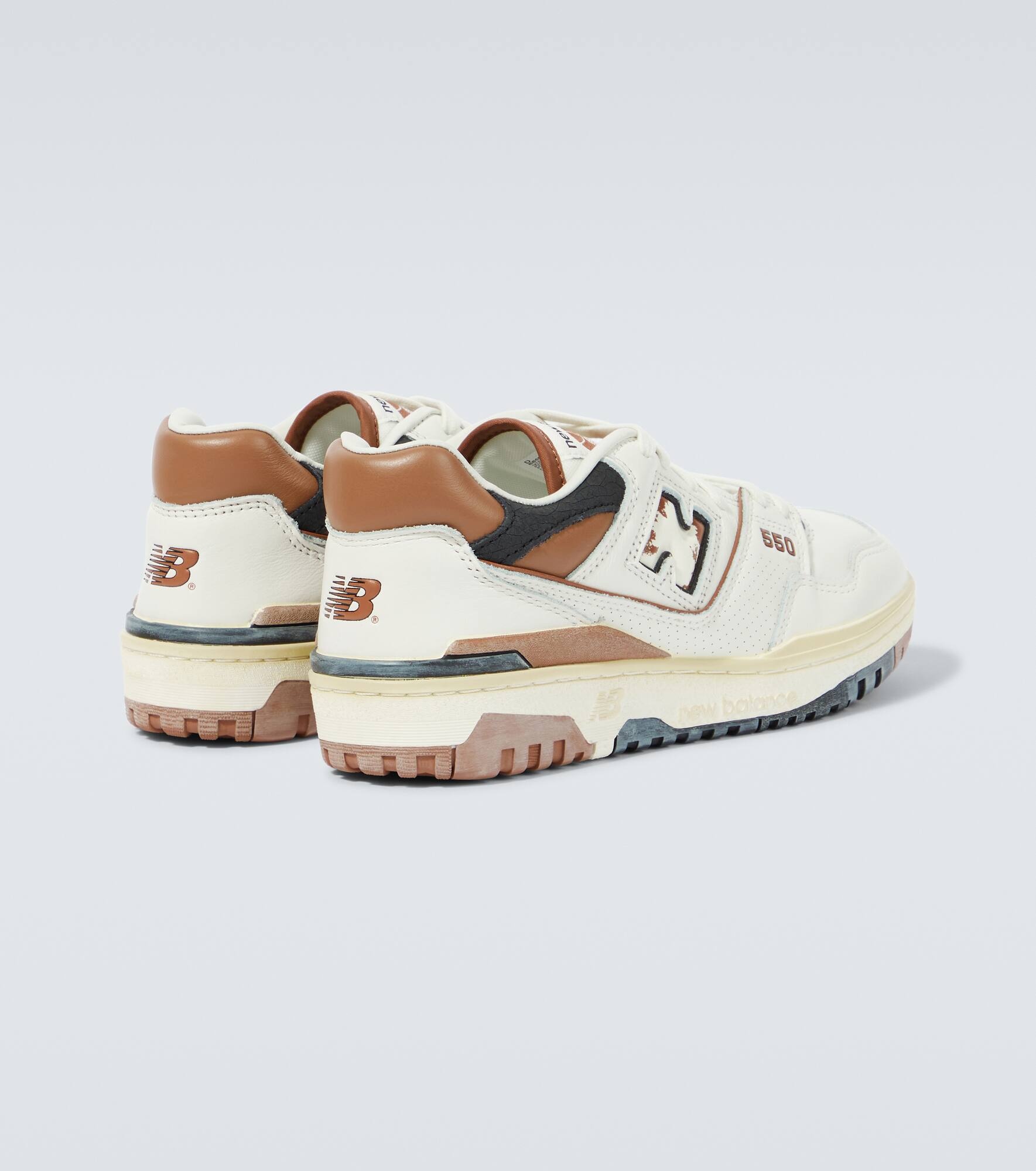 550 leather sneakers - 6