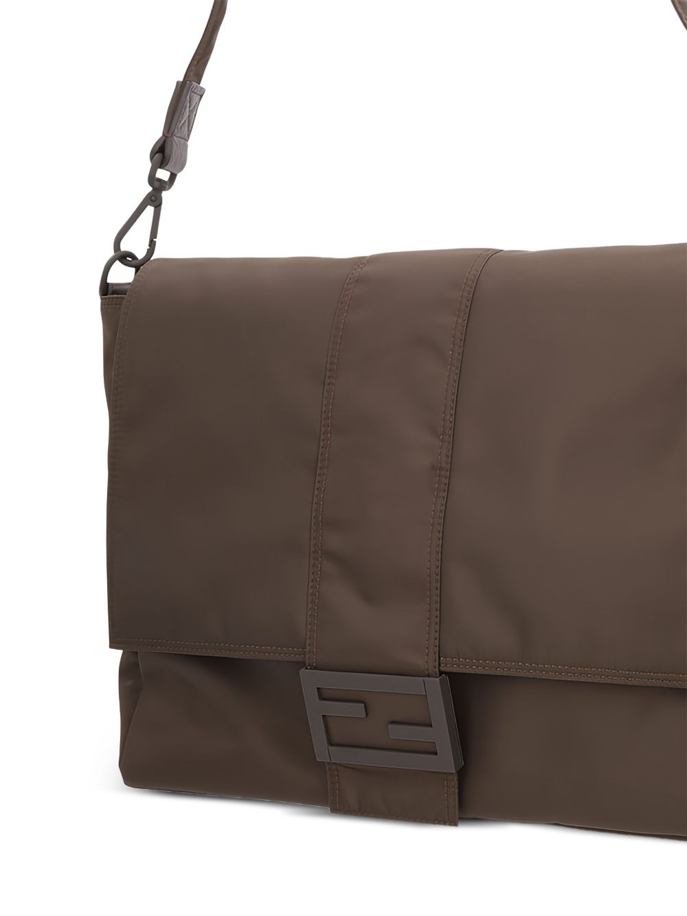baguette messenger nylon bag - 3