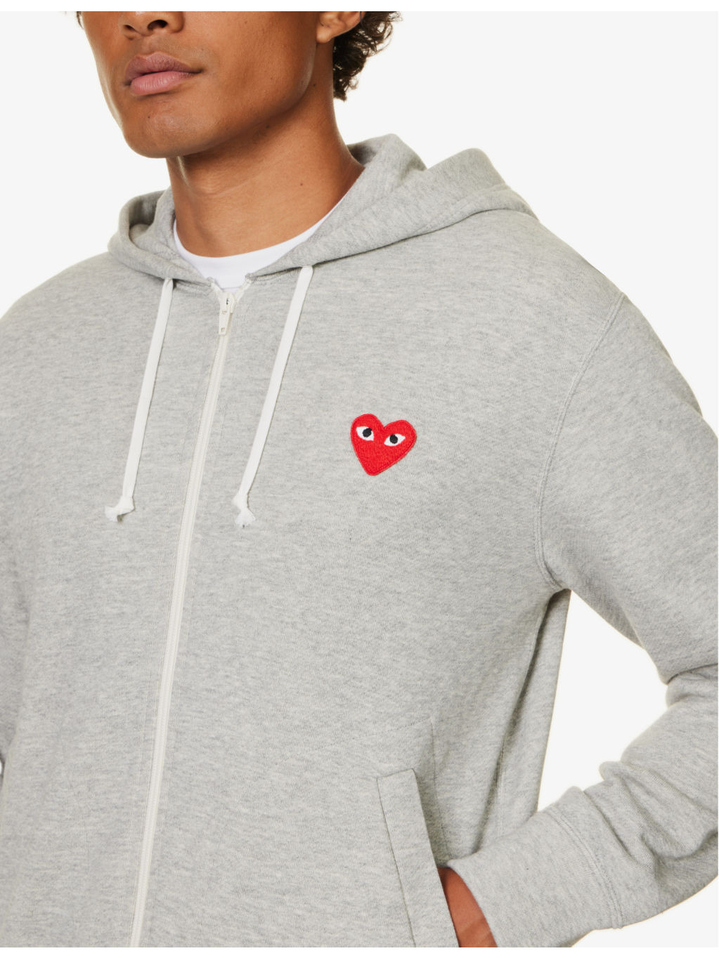 Logo-embroidered cotton-jersey hoody - 6