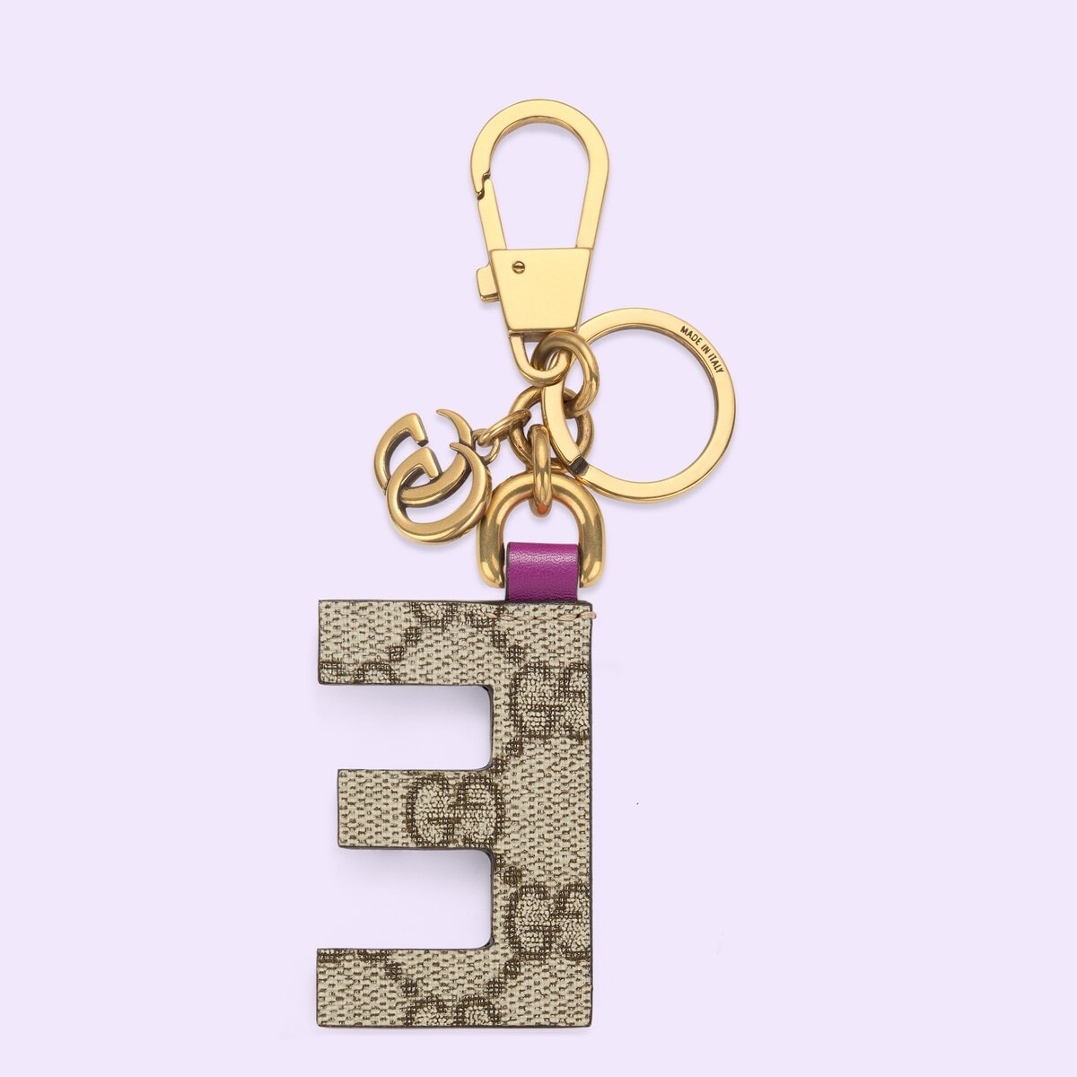 Letter E keychain - 2