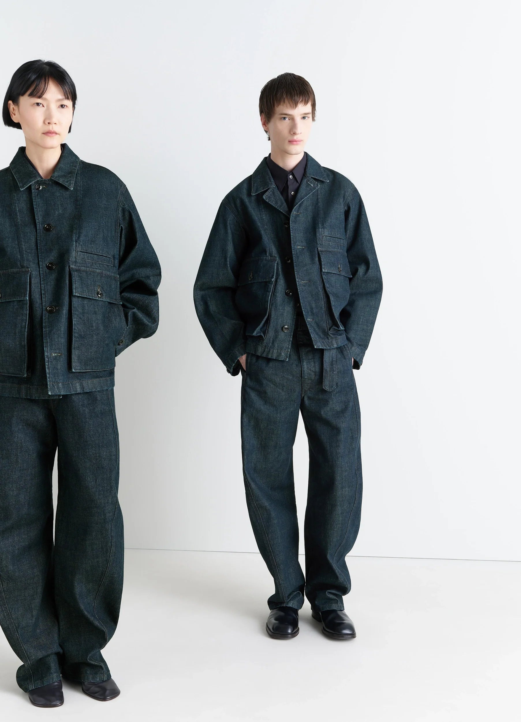 ジャケット・アウター < LEMAIRE > BOXY JACKET Lemaire BOXY JACKET | REVERSIBLE