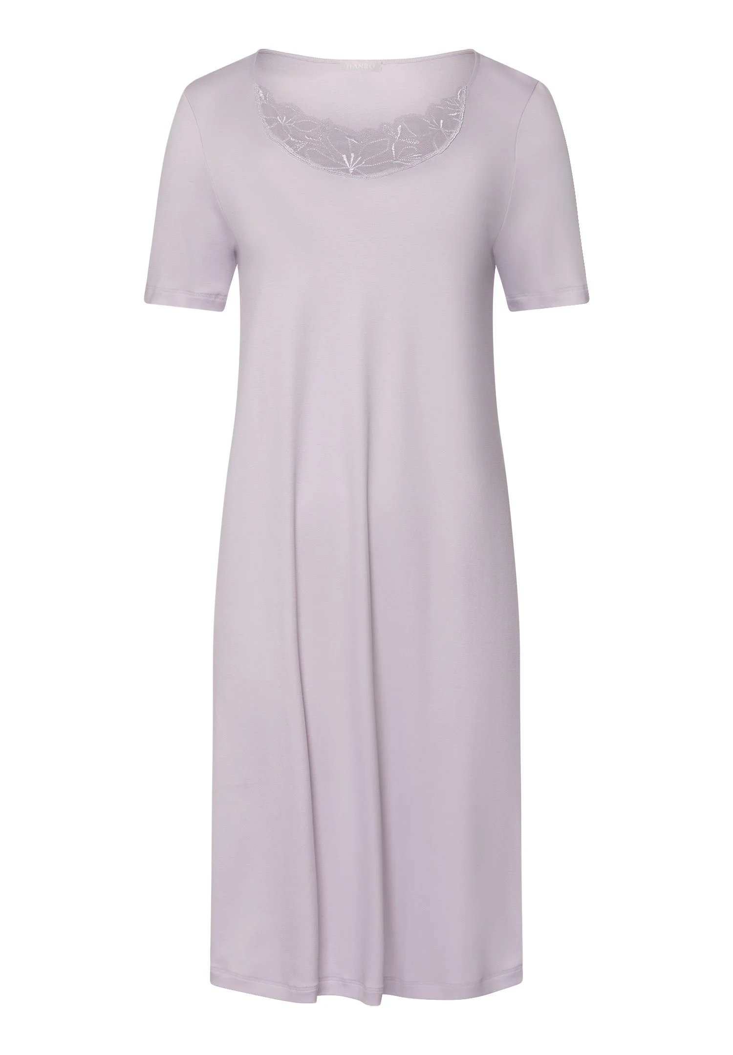 Kalea Floral Tulle Cotton Nightgown - 1