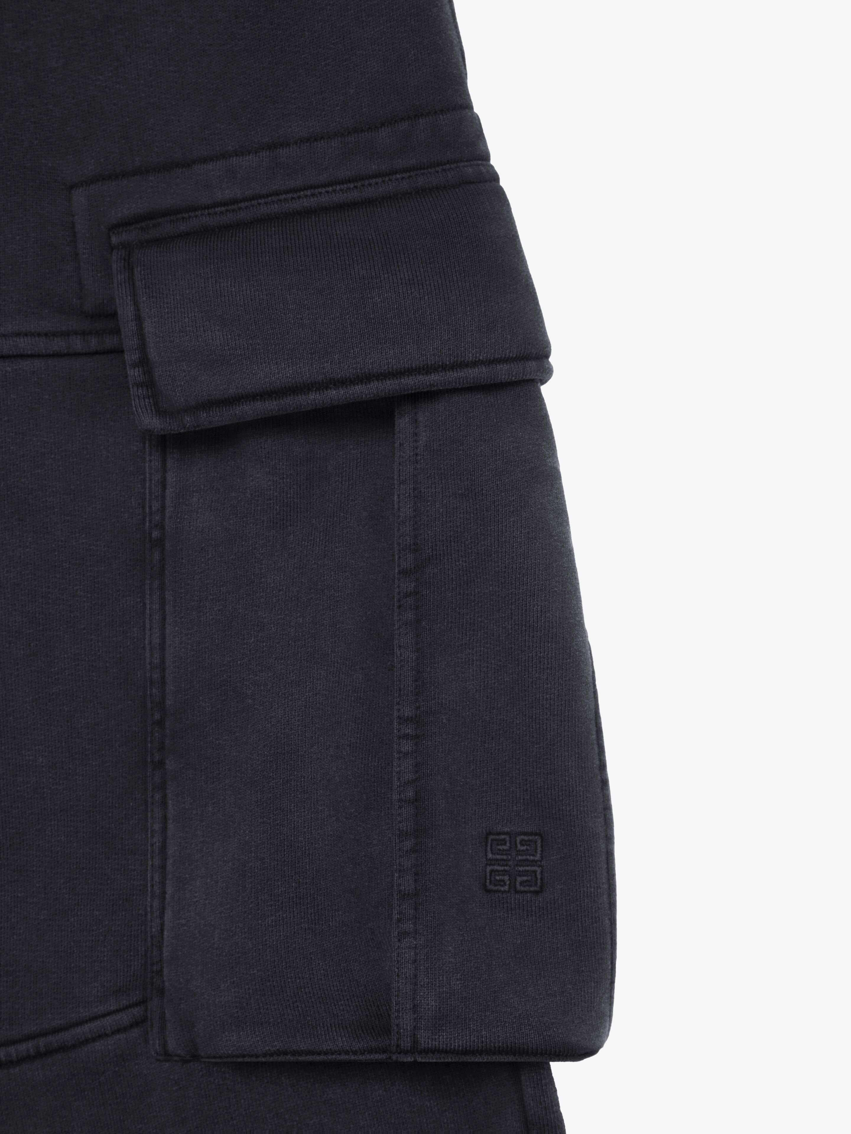 CARGO PANTS IN COTTON JERSEY - 5