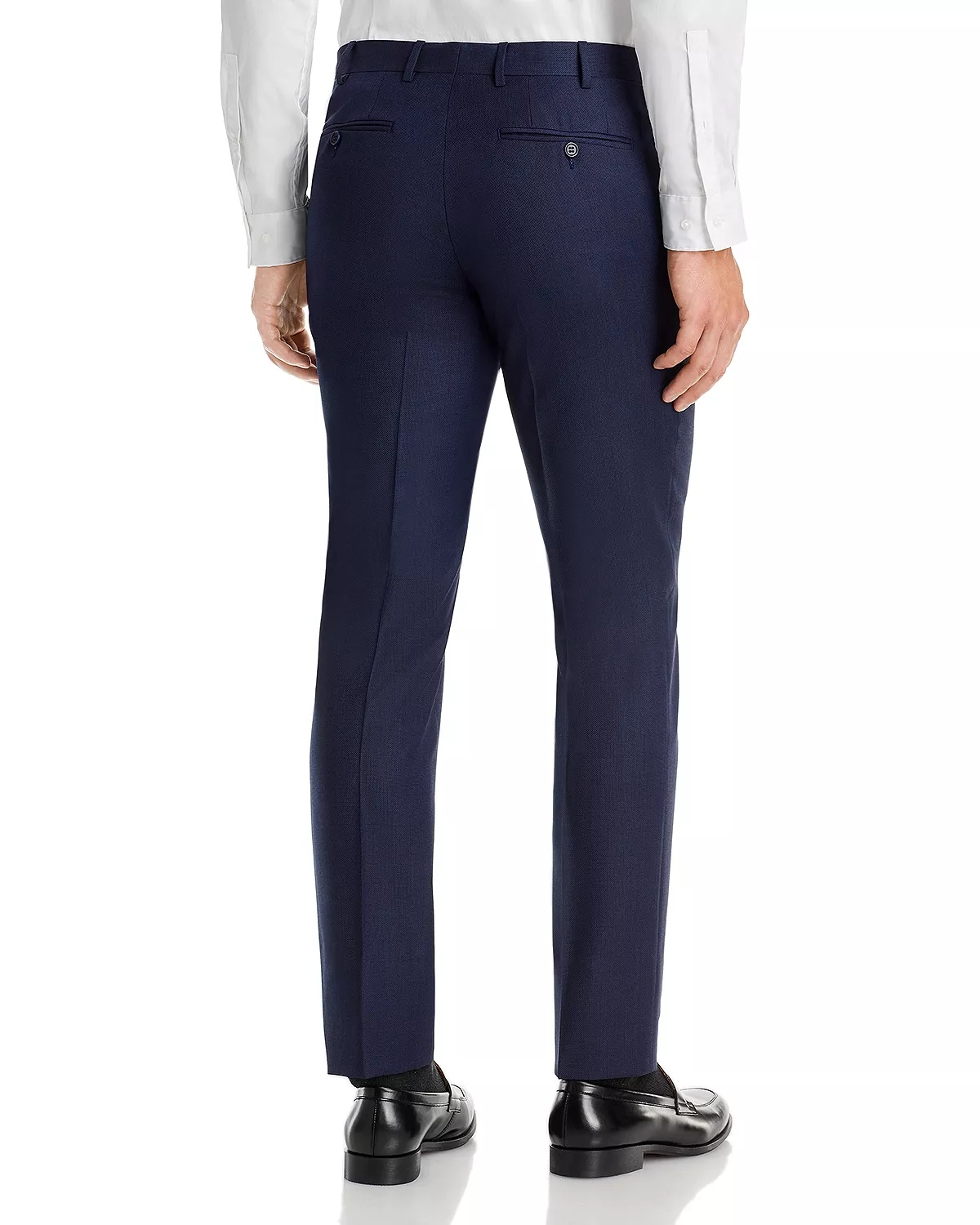 Texture Weave Regular Fit Suit Pants - 2