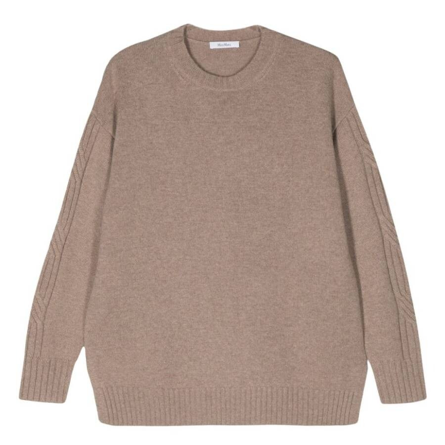 Max Mara Vicini Cable-Knit  Cashmere Sweater - 5