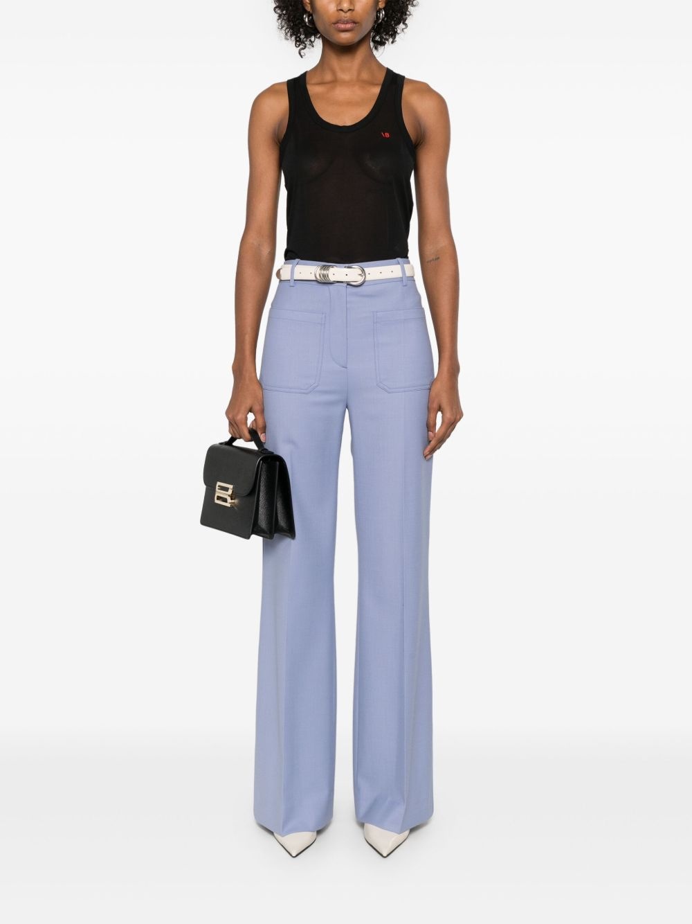 mélange tank top - 2