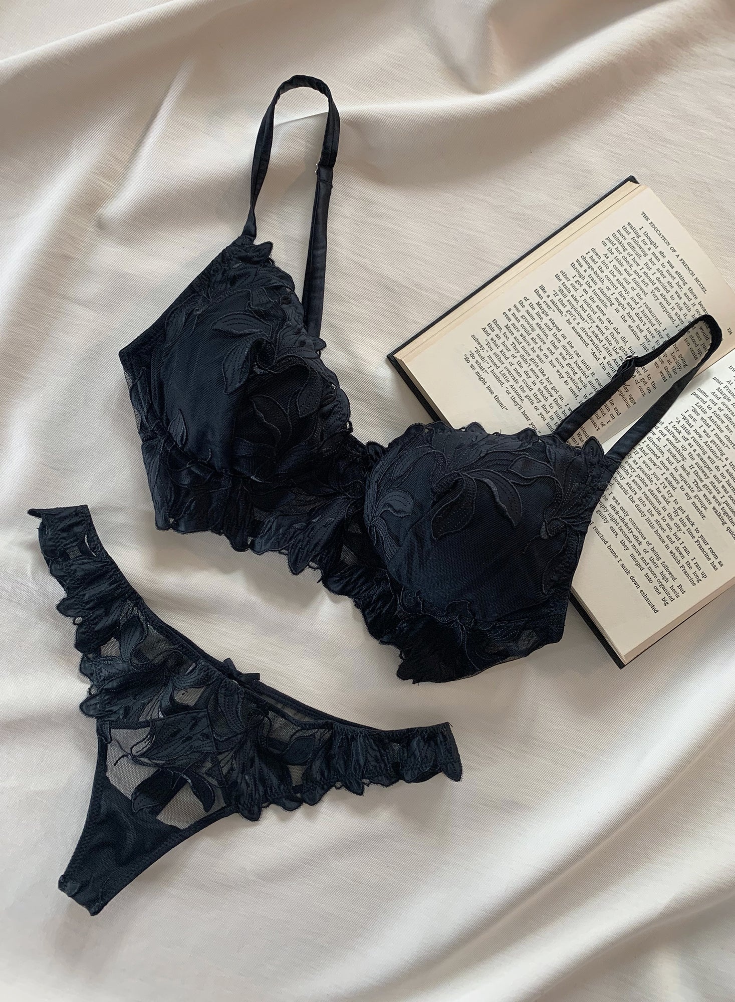Lily Embroidery Post Surgical Bra - 3