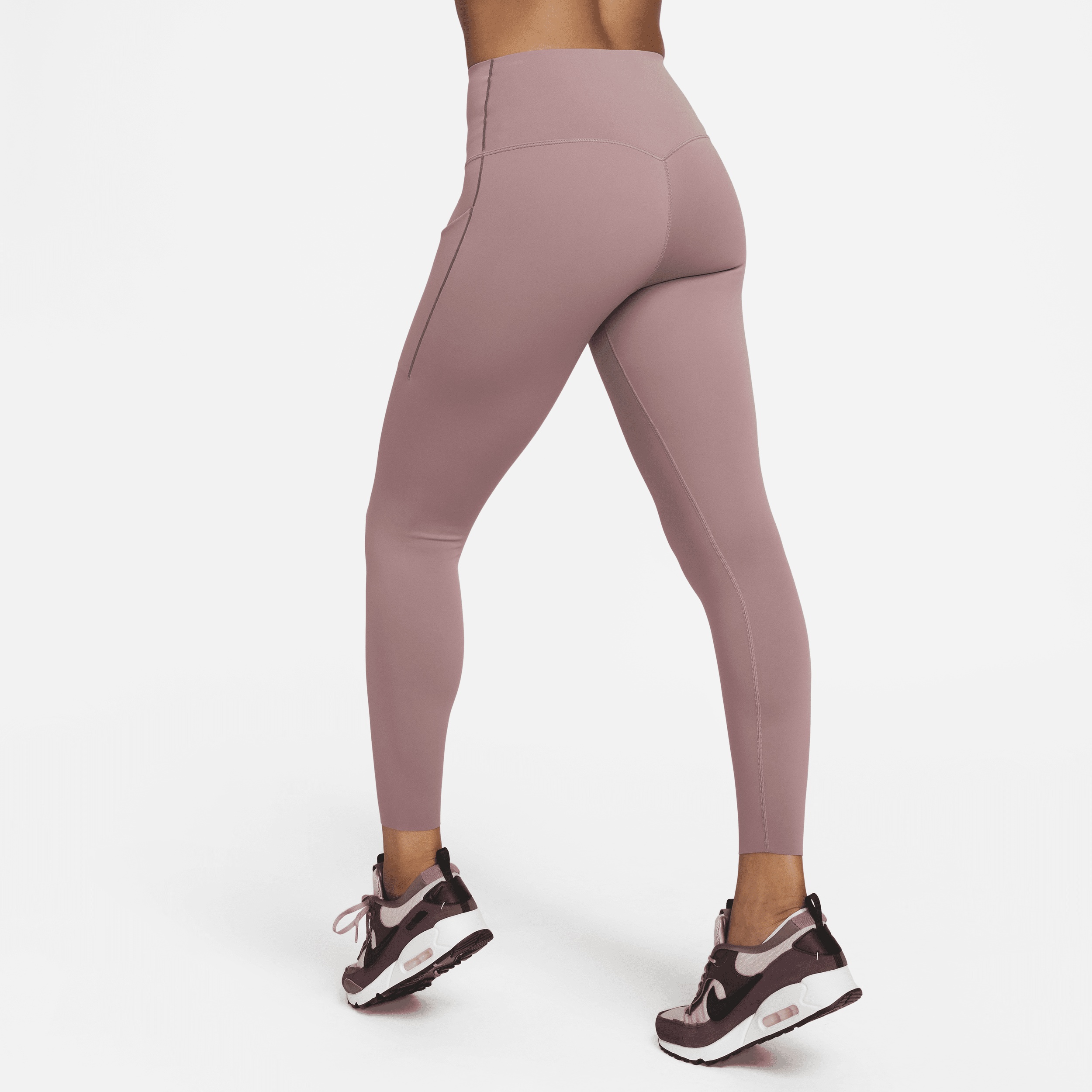 Nike Women's Universa Medium-Support High-Waisted 7/8 Leggings with Pockets - 3