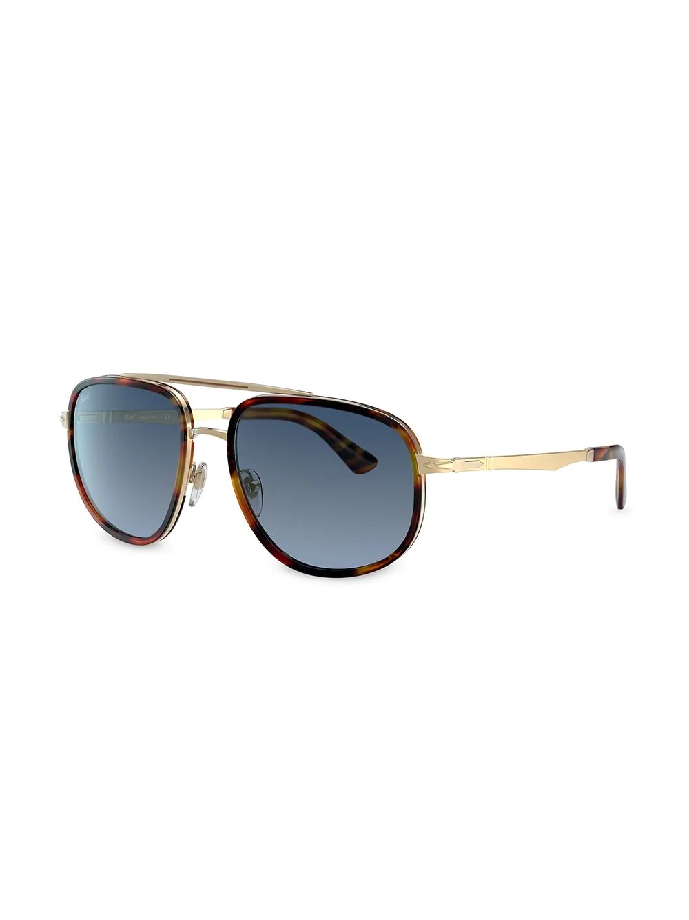 tortoiseshell aviator sunglasses - 2