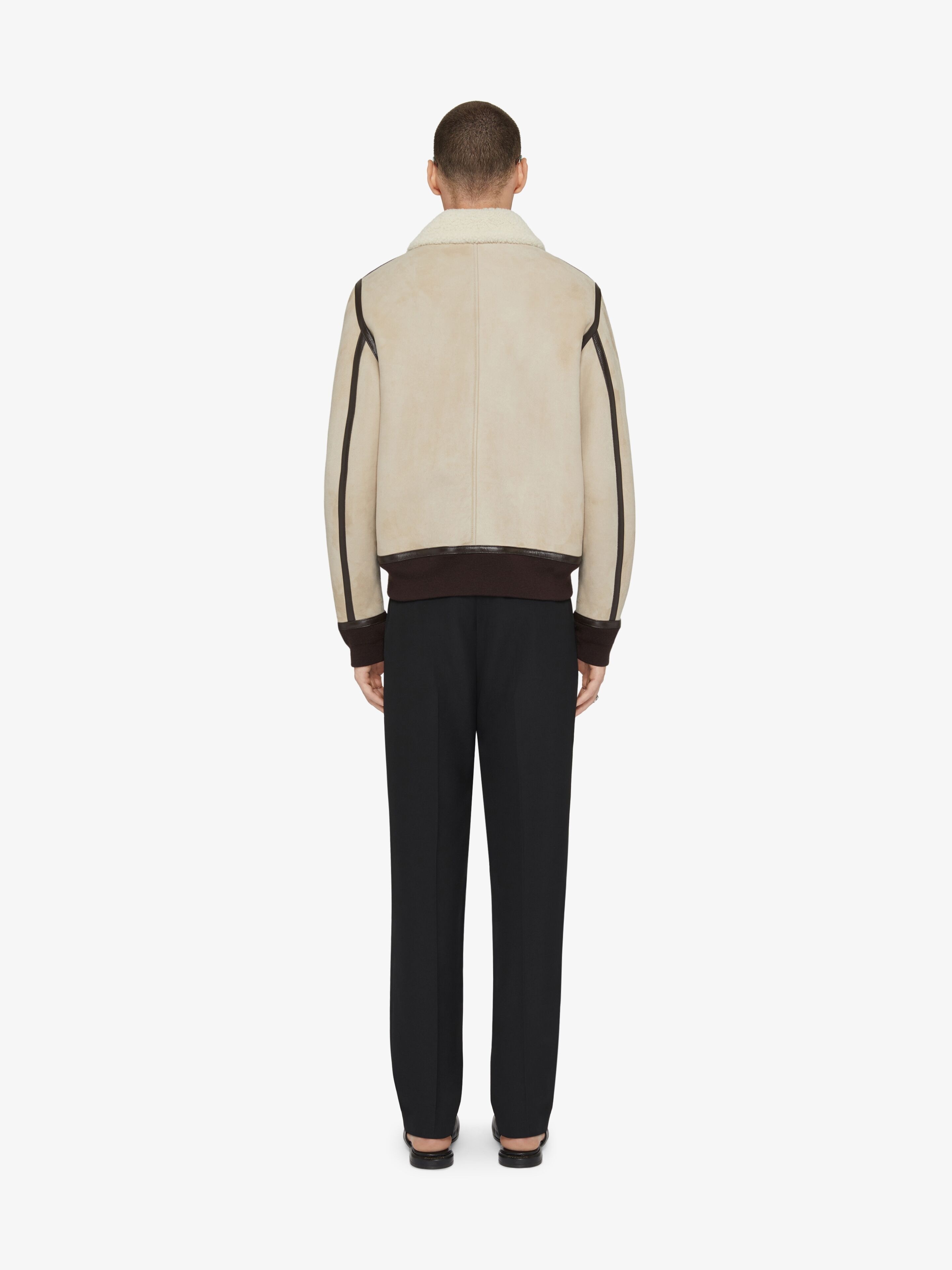 AVIATOR JACKET IN SHEARLING - 3