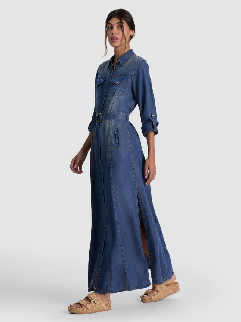 CHASSIDY MAXI DENIM DRESS 6