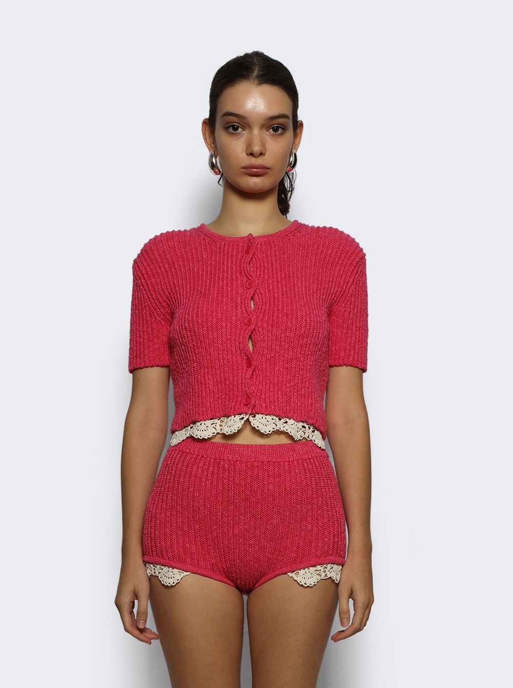 Knitwear 09 Cardigan Pink - 2