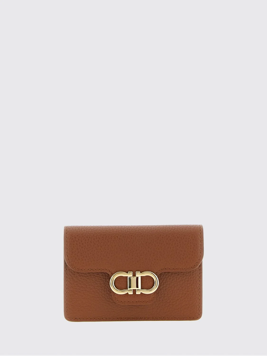 FERRAGAMO Calfskin Leather Keyring - 1