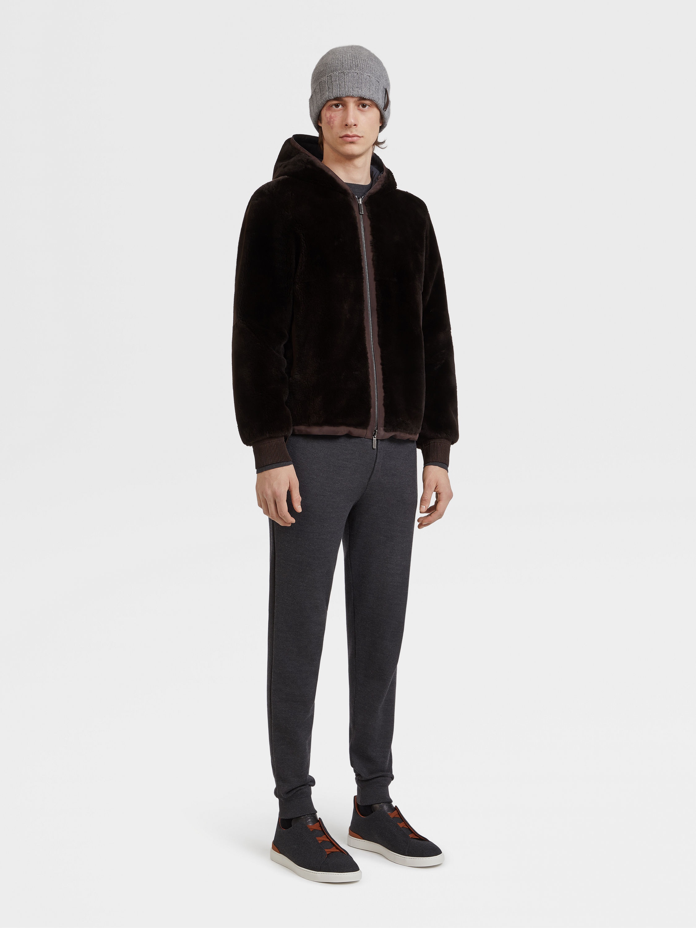 DARK GREY 12MILMIL12 WOOL CREWNECK - 5