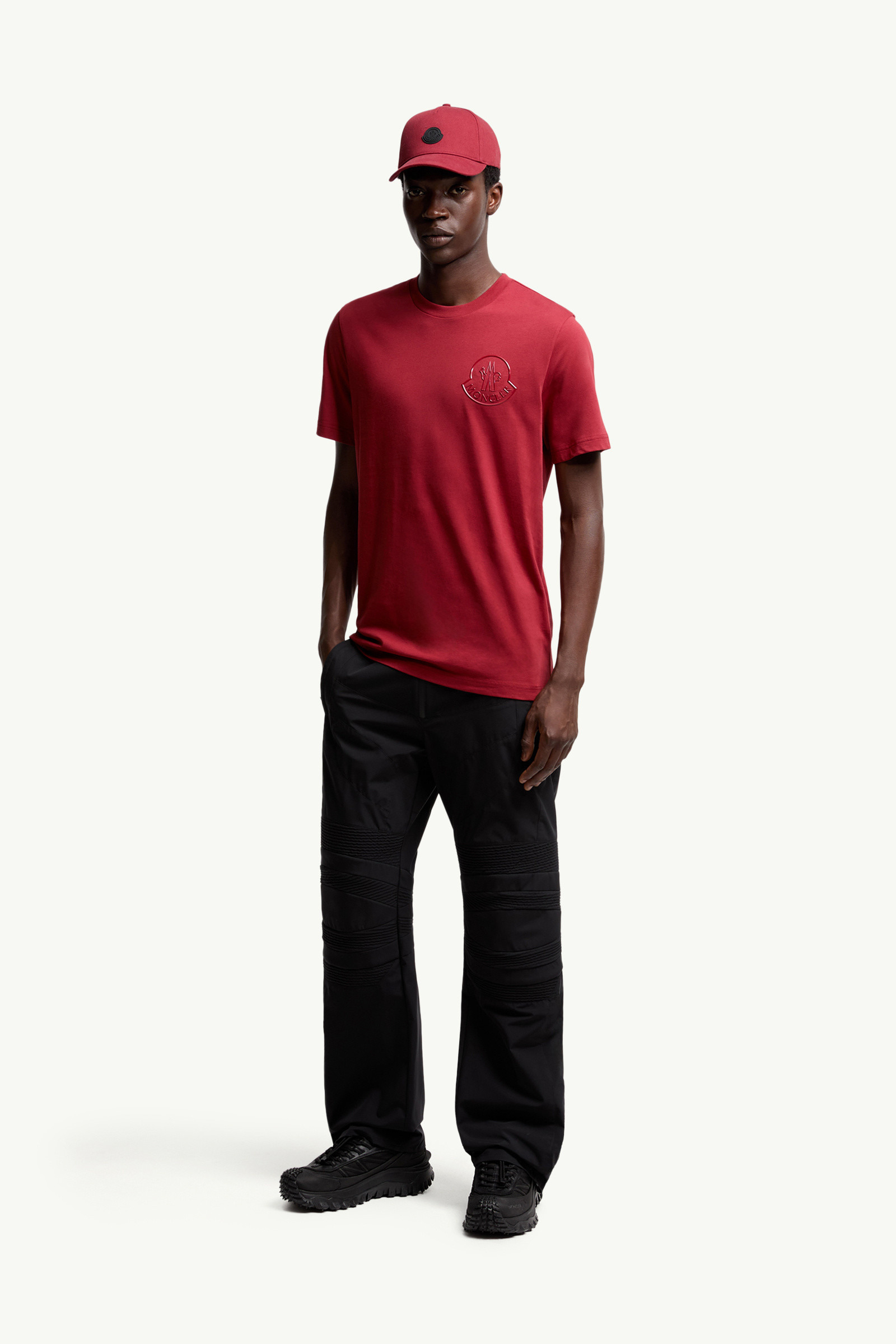 Three-Dimensional Logo Cotton T-Shirt - 2