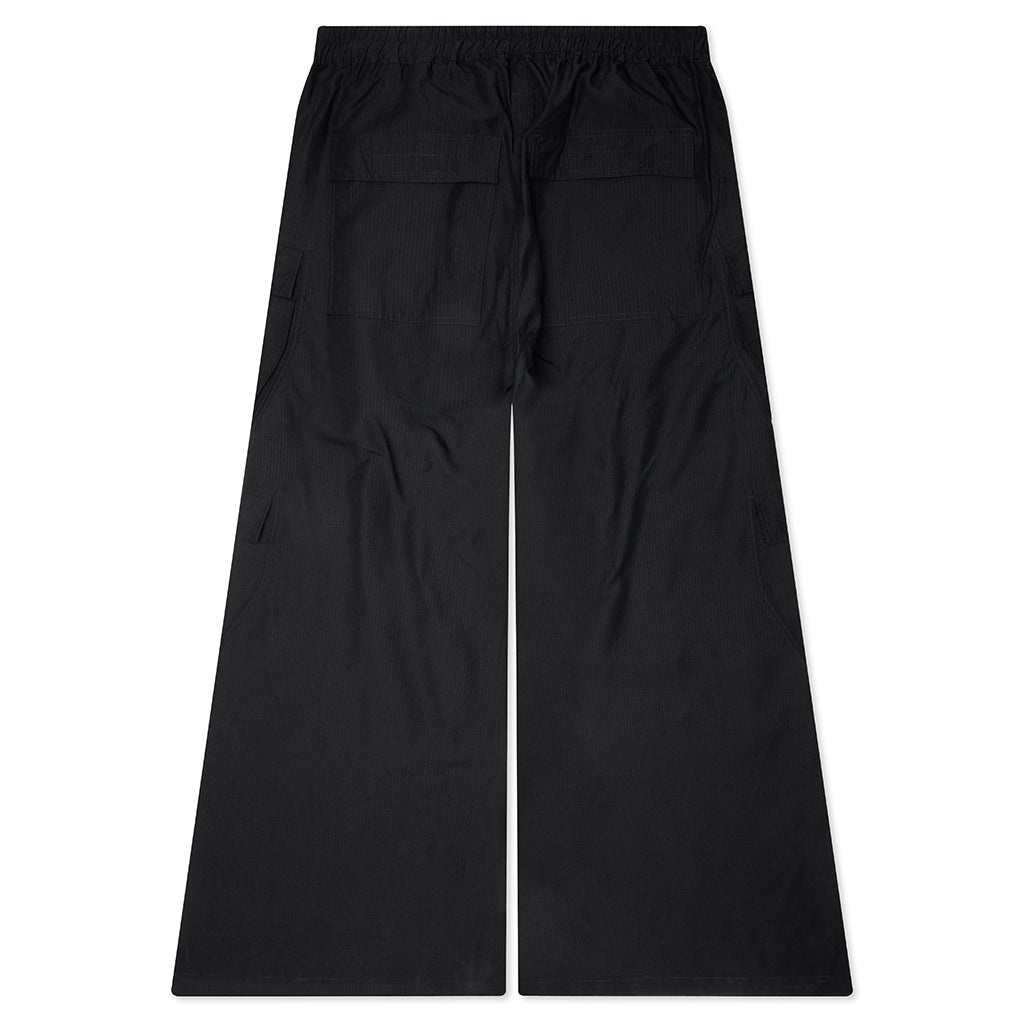 DOUBLE CARGO JUMBO BELAS PANTS - BLACK - 2