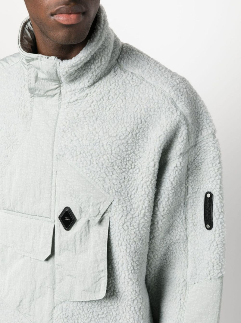 funnel-neck fleece jacket 5