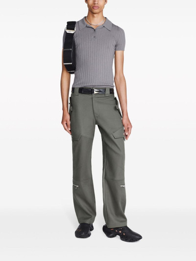 Dion Lee Tactical straight-leg cargo trousers outlook