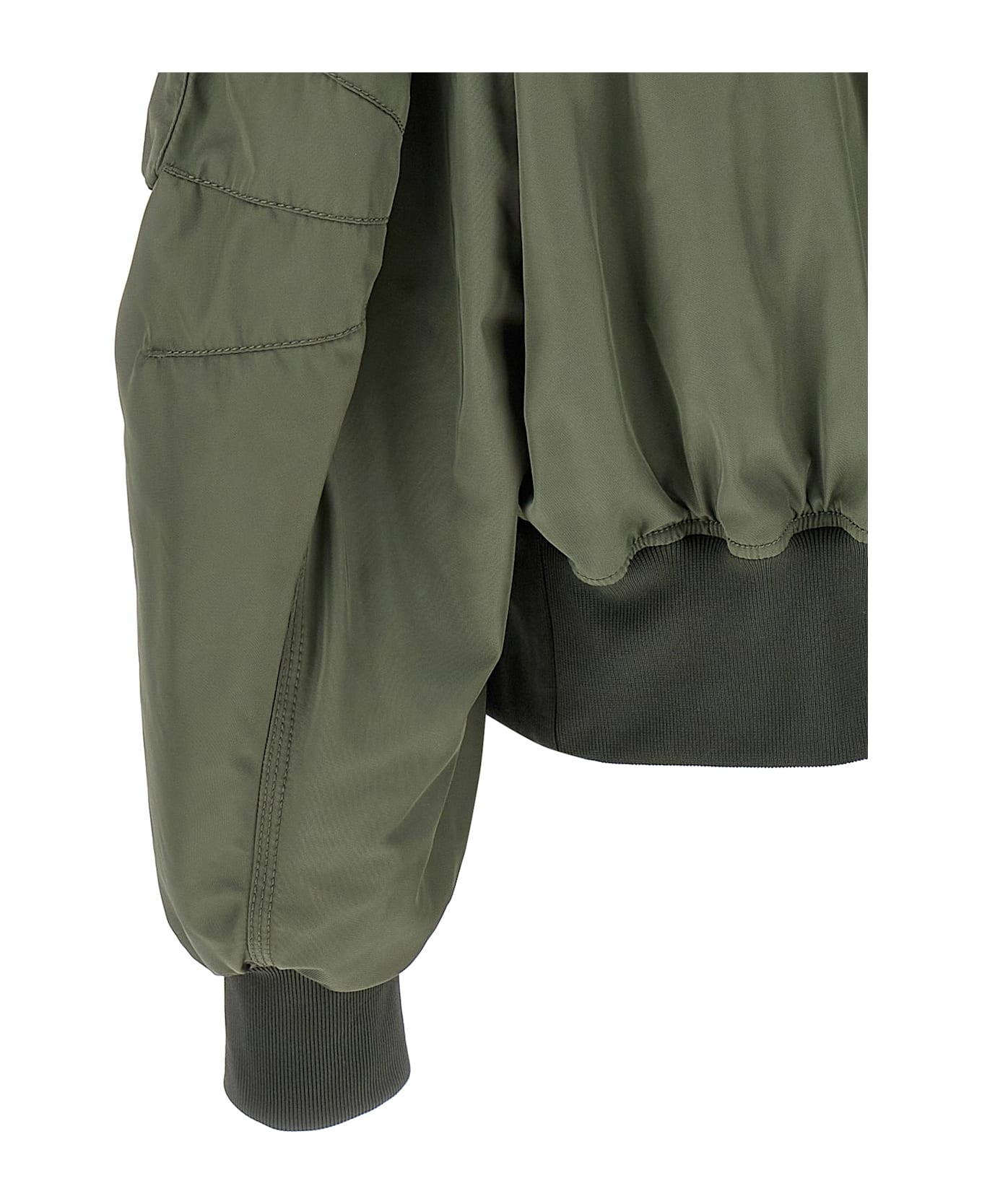 Nylon Bomber Jacket - 4