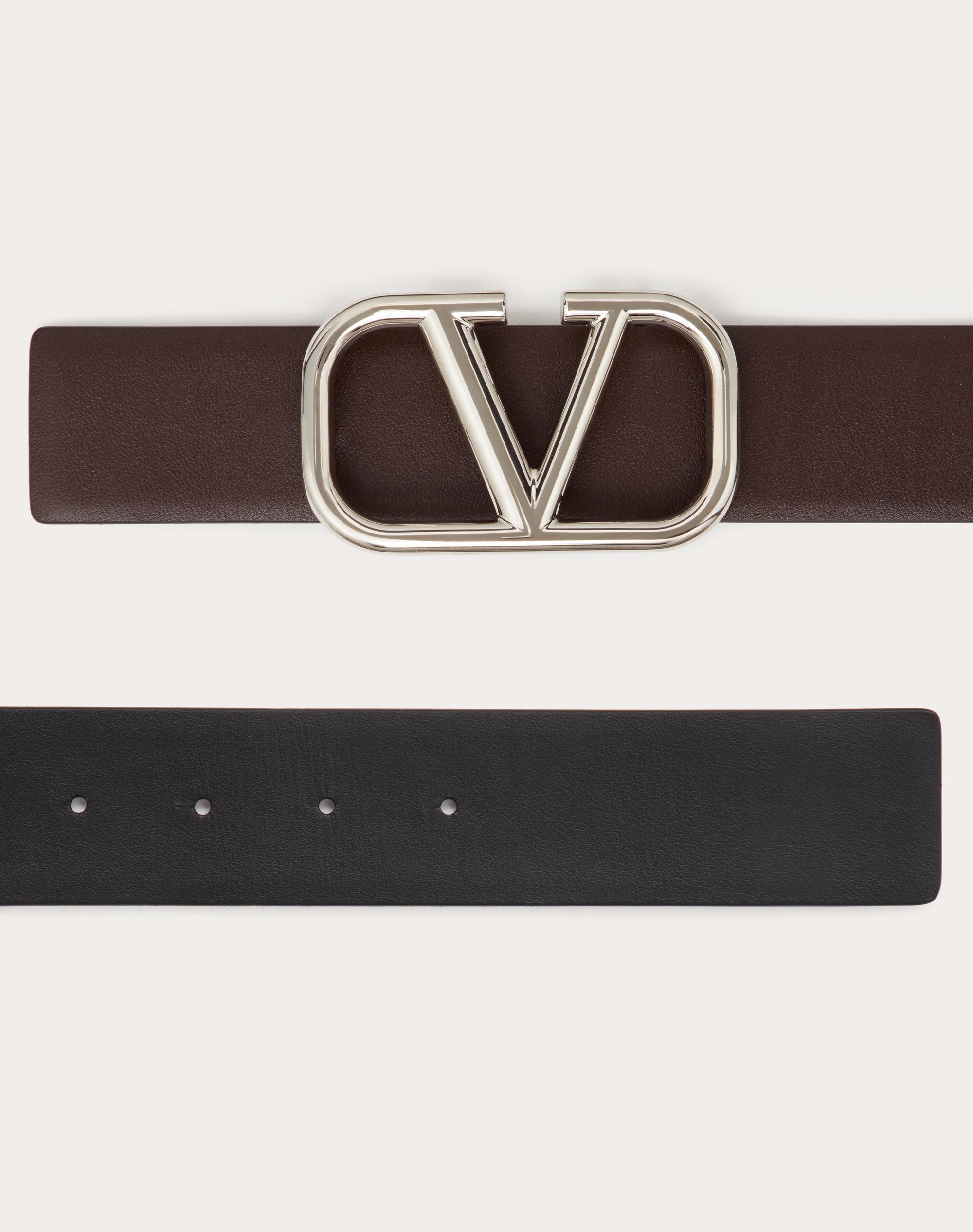 VLOGO SIGNATURE CALFSKIN BELT 40 MM - 3