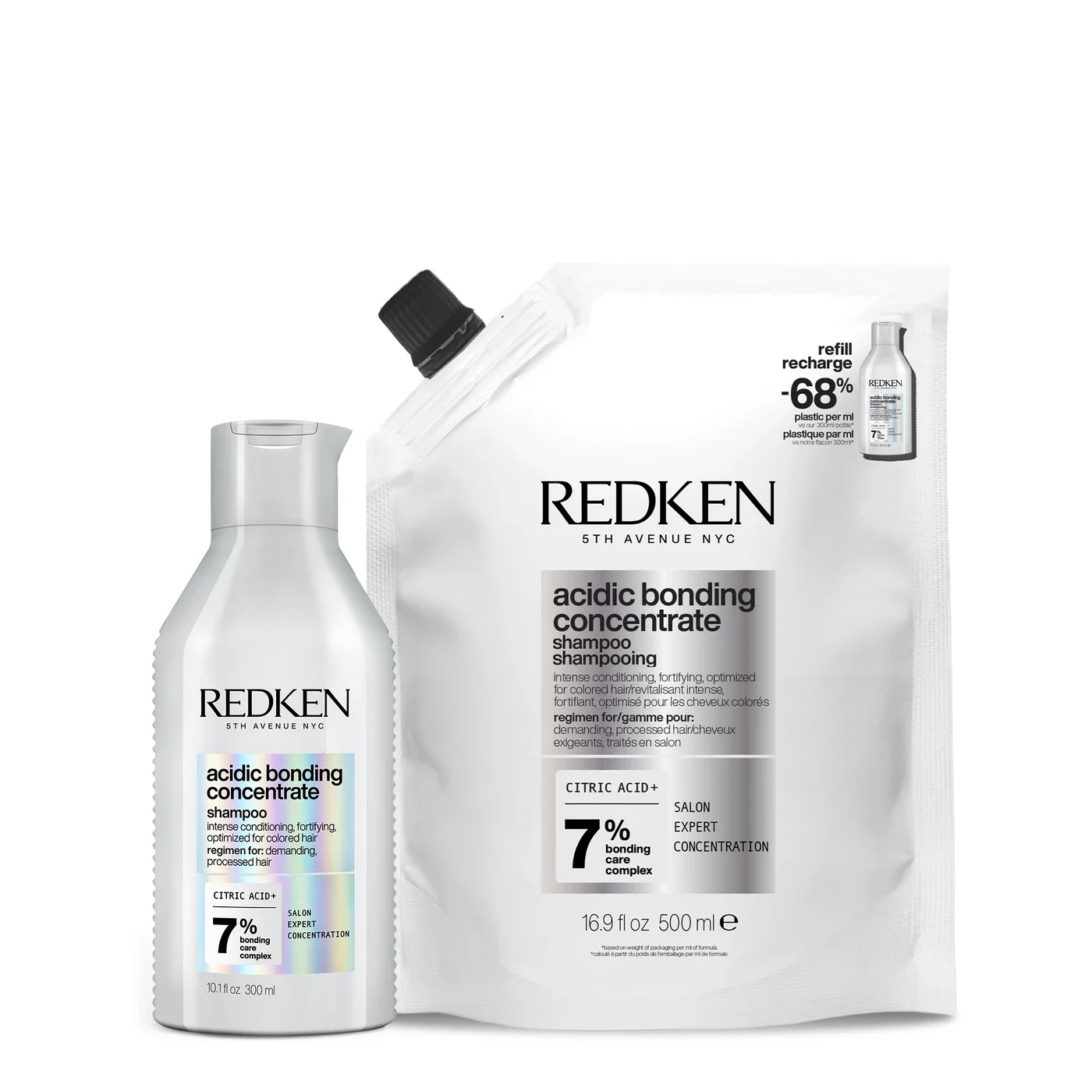 Acidic Bonding Concentrate Shampoo & Refill Duo - 1