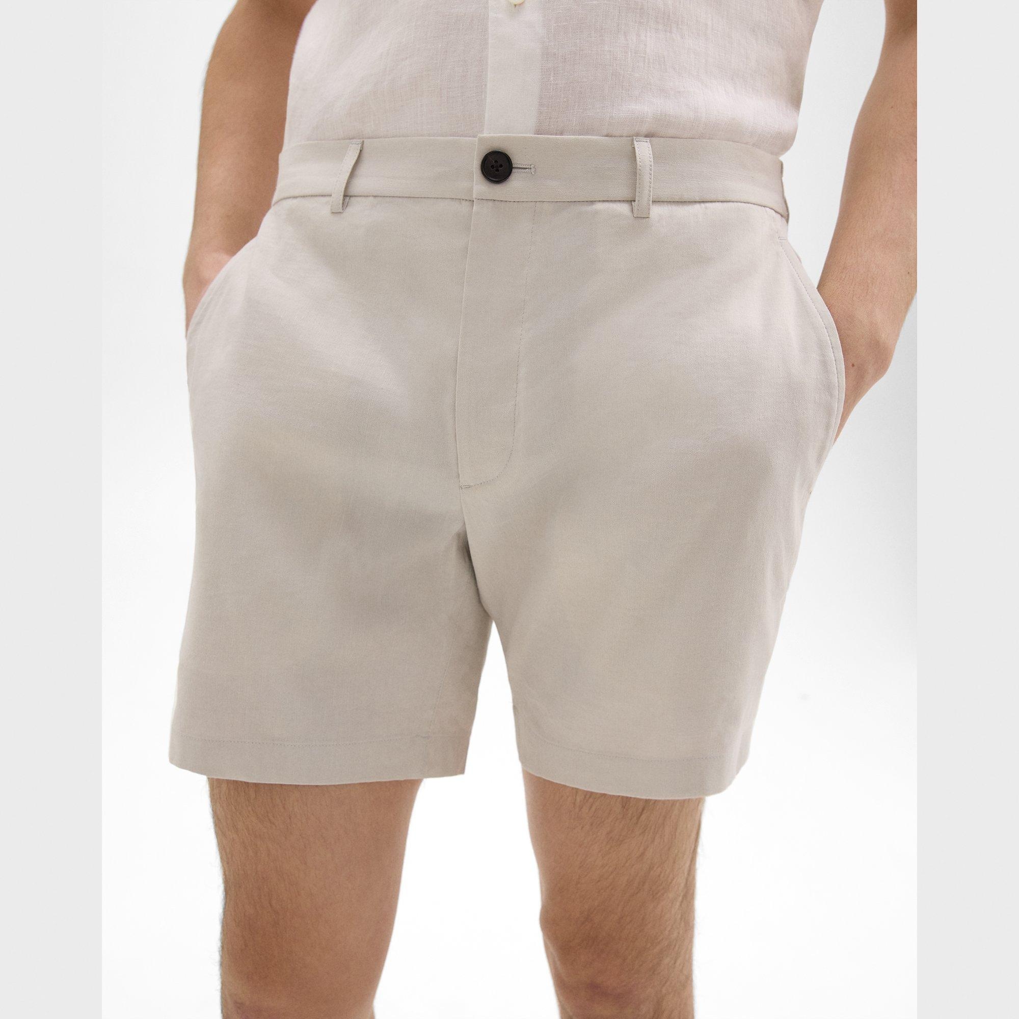 Curtis 7" Drawstring Short in Good Linen - 5