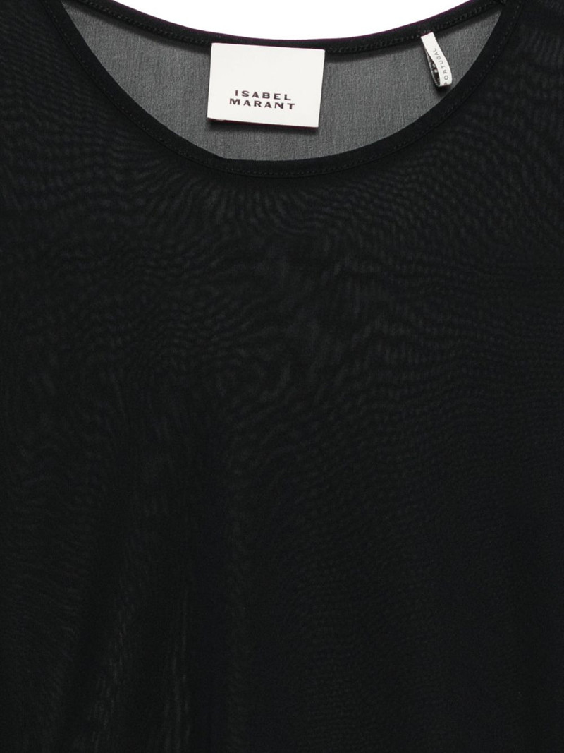 sheer-panel long-sleeve top 3