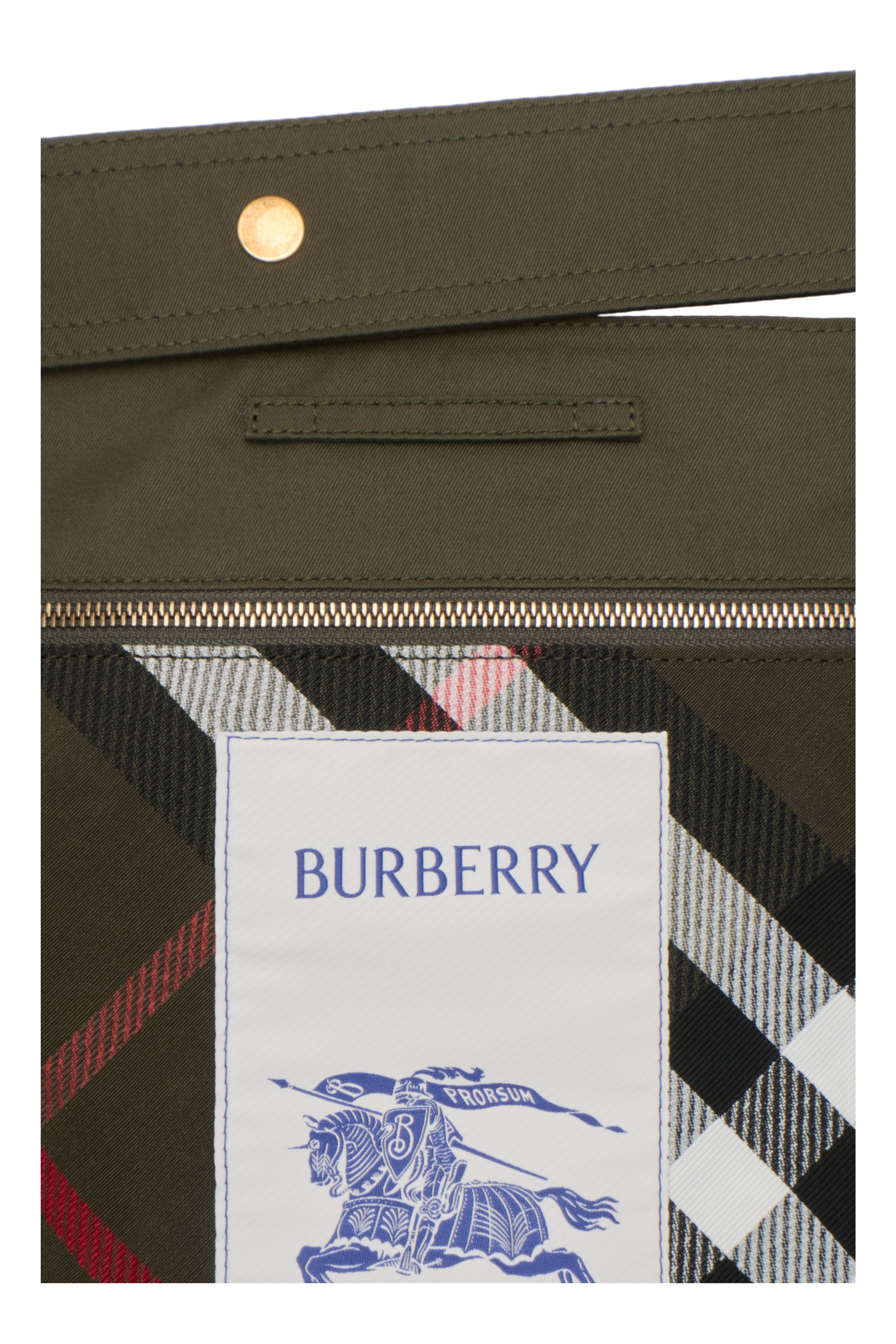 burberry Small Trench Tote in Military at Nordstrom - 6