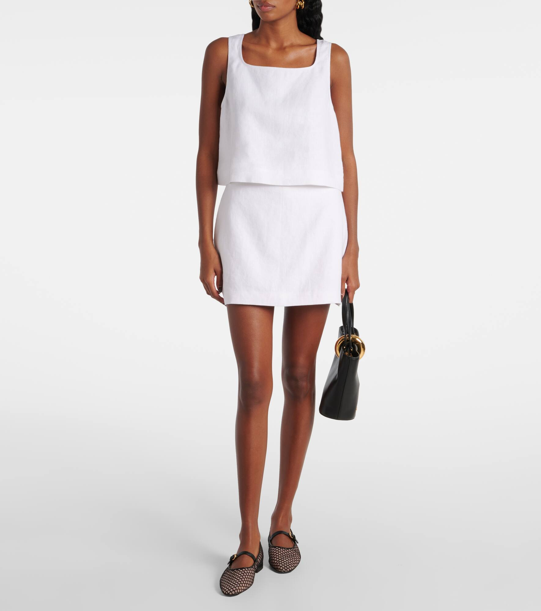 Alice linen miniskirt - 2
