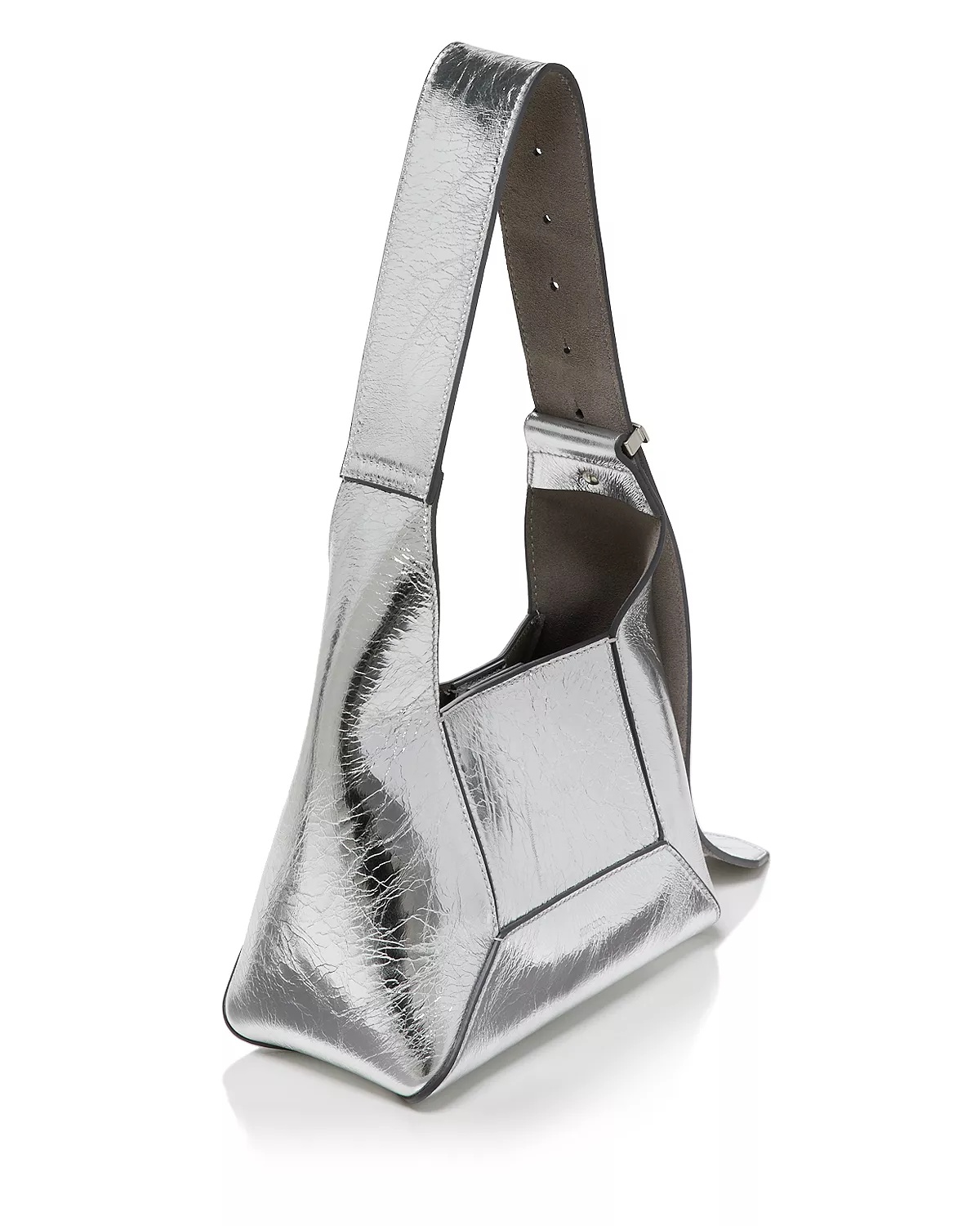 Diamond Small Leather Shoulder Bag - 4