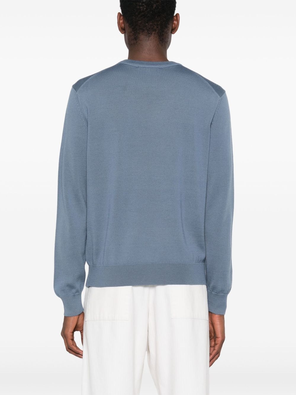 Bold Fox Head-patch sweater - 4
