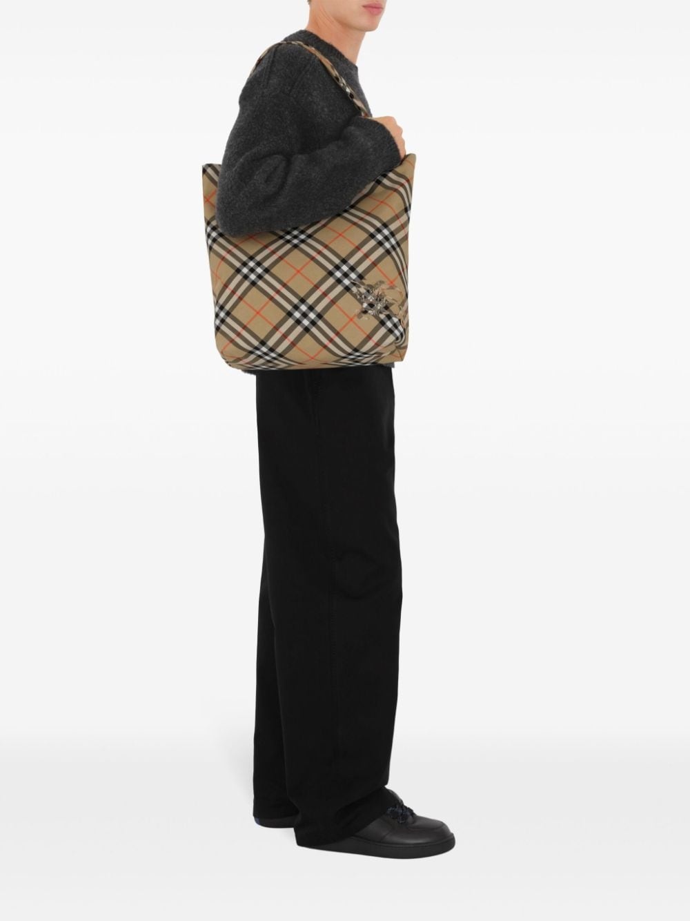 Check tote bag - 3