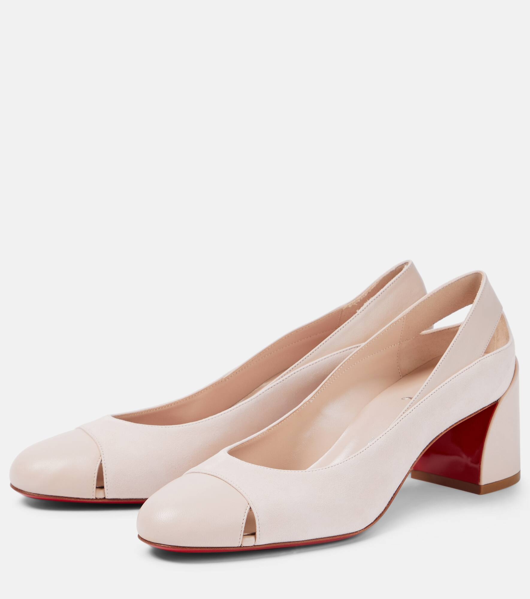 Miss Duvette leather pumps - 5