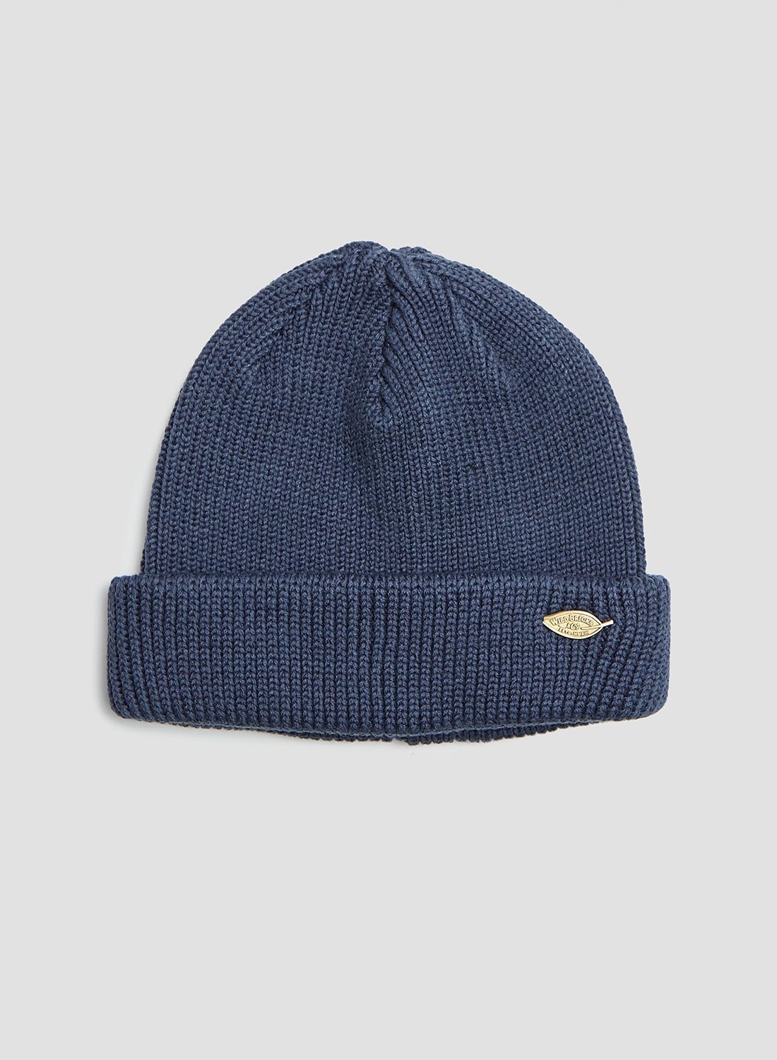 Wild Bricks Heavy Leaf Watch Cap in Indigo - 1