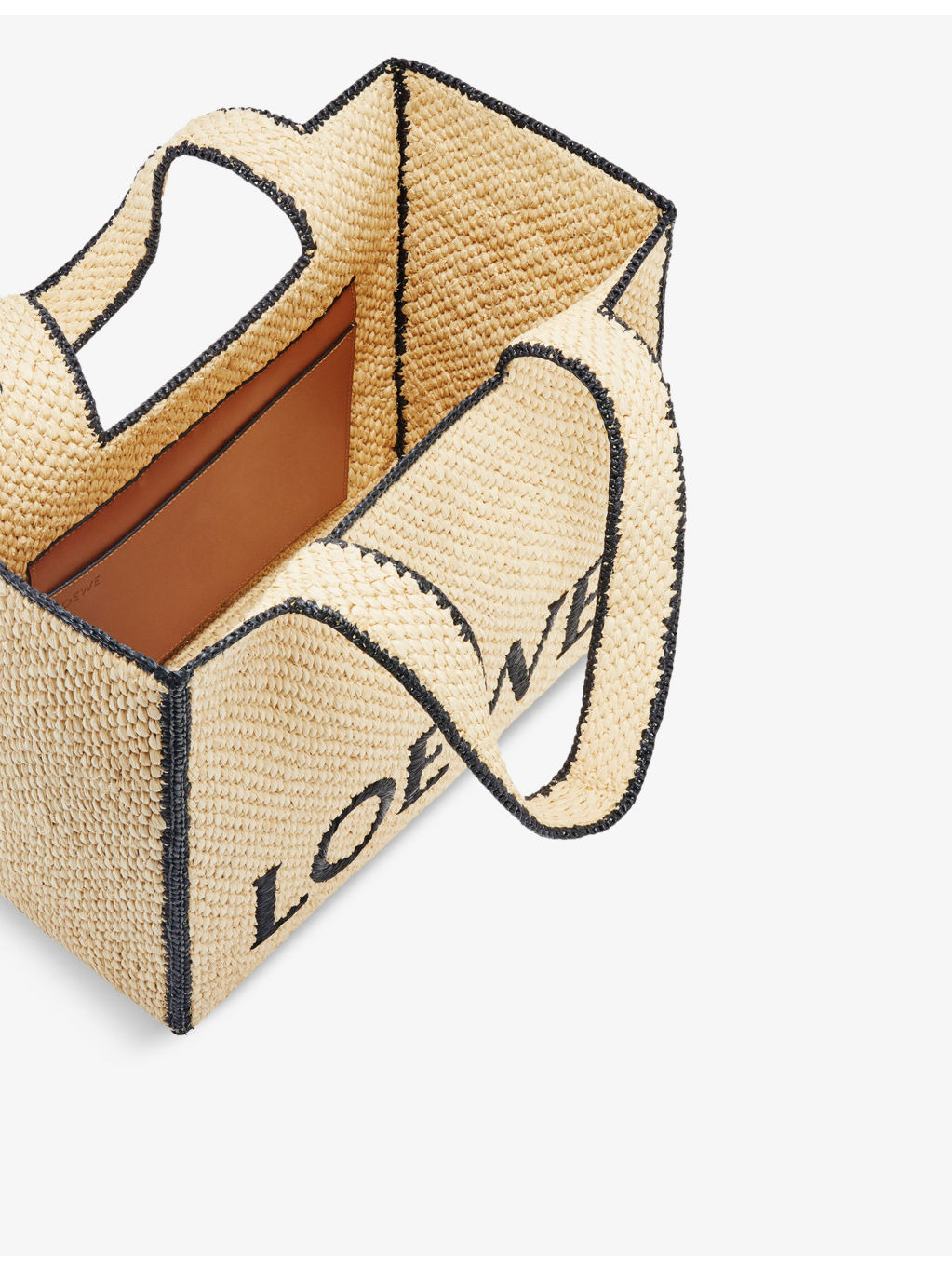 Loewe x Paula's Ibiza large raffia tote bag - 2