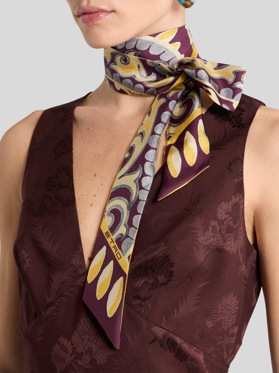 FLORAL PAISLEY SILK PAISLEYINA - 2