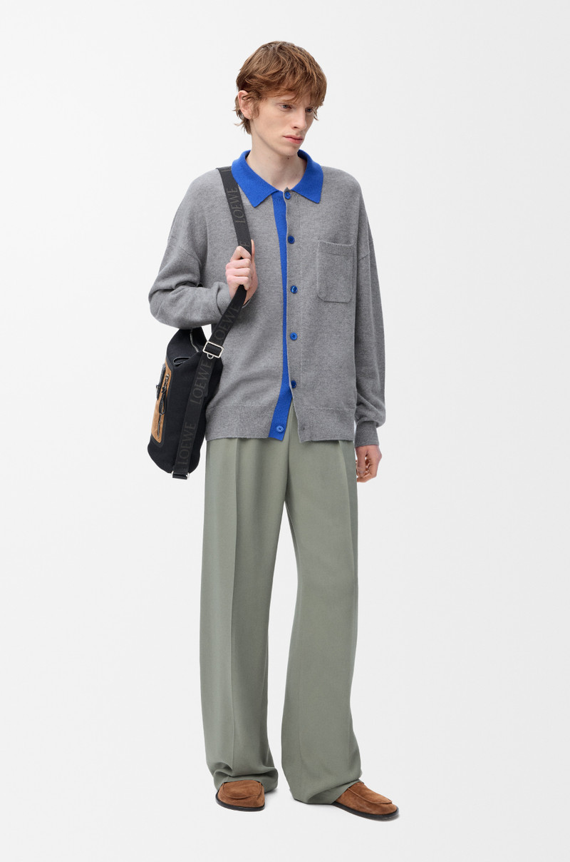 Loewe Polo cardigan in wool outlook