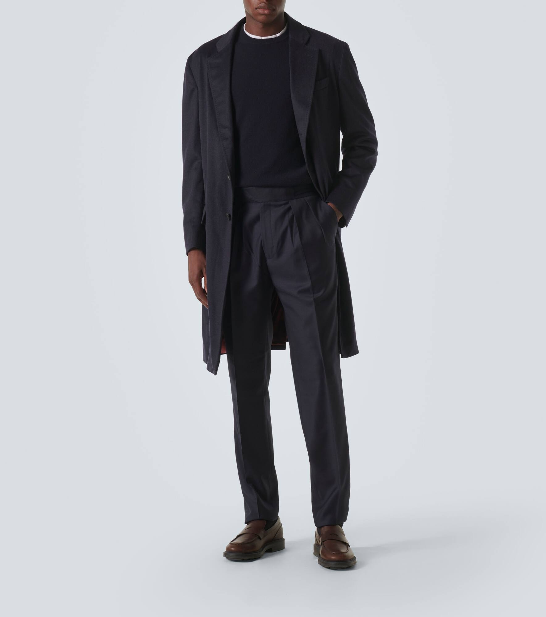 Manny virgin wool straight pants - 2