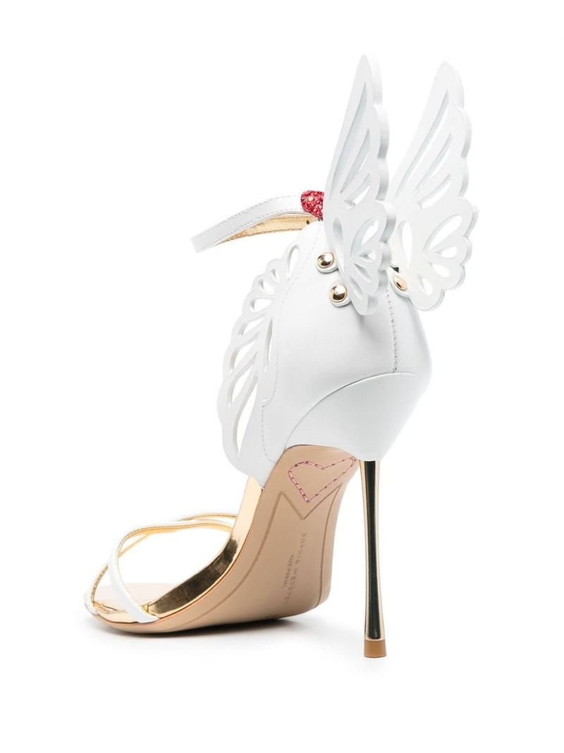 Heavenly 100mm butterfly sandals 3