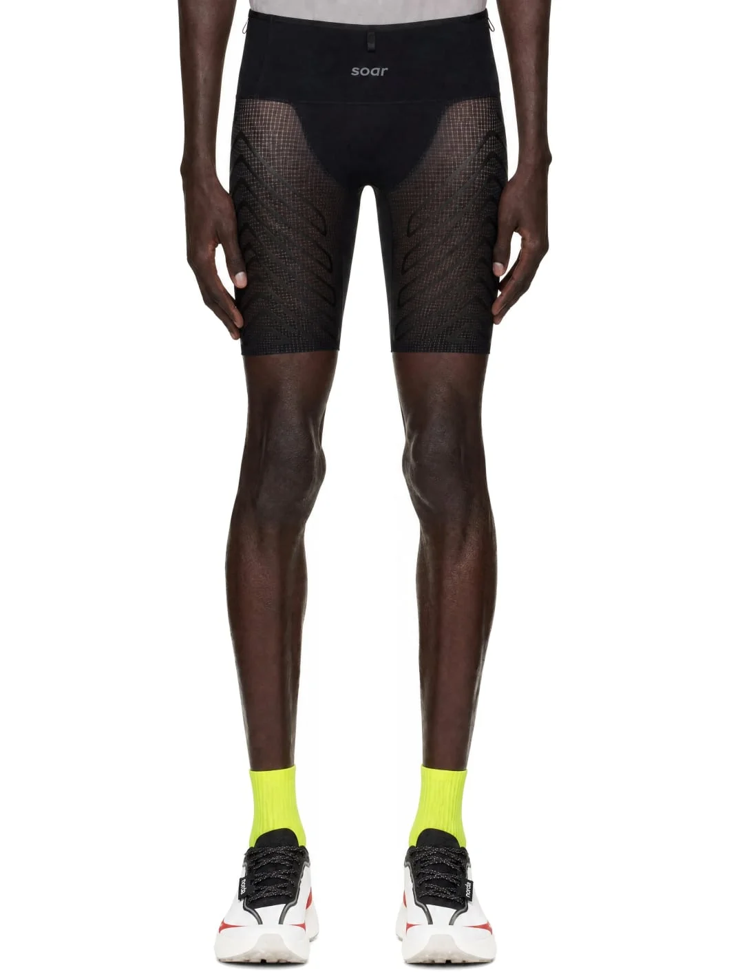 Black Trail Race Shorts - 1