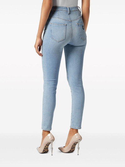 PHILIPP PLEIN high-rise skinny-cut jeans outlook