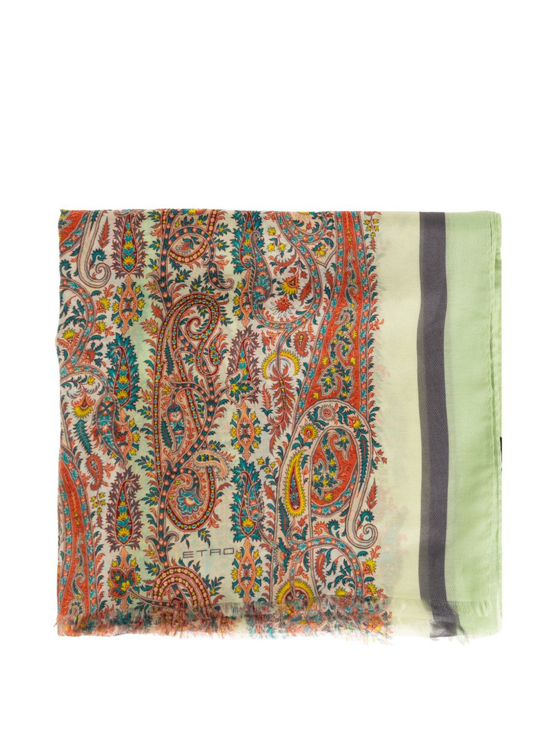 paisley-pattern scarves 1