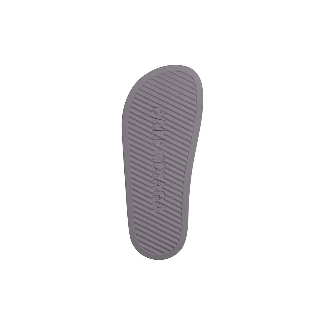 Women's Chunky Slide Sandal in Grey - 6