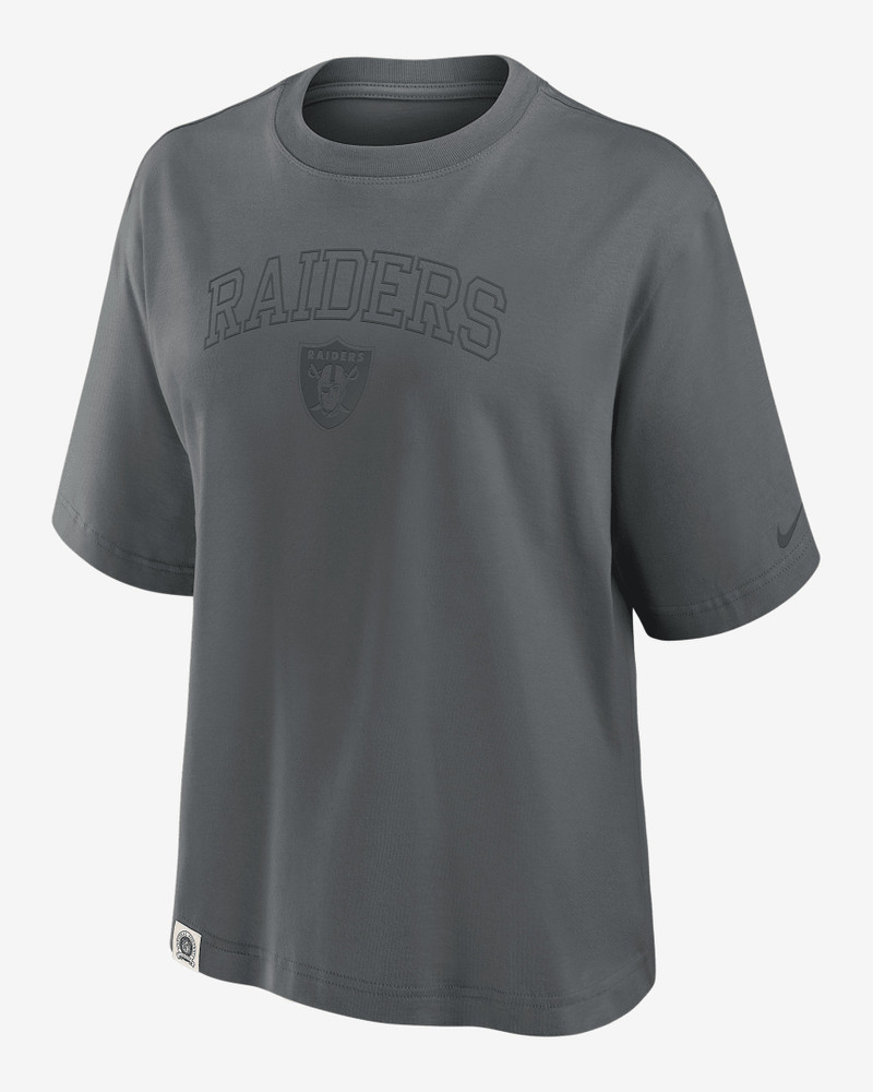 Las Vegas Raiders Arch Boxy Women's Nike NFL T-Shirt 1