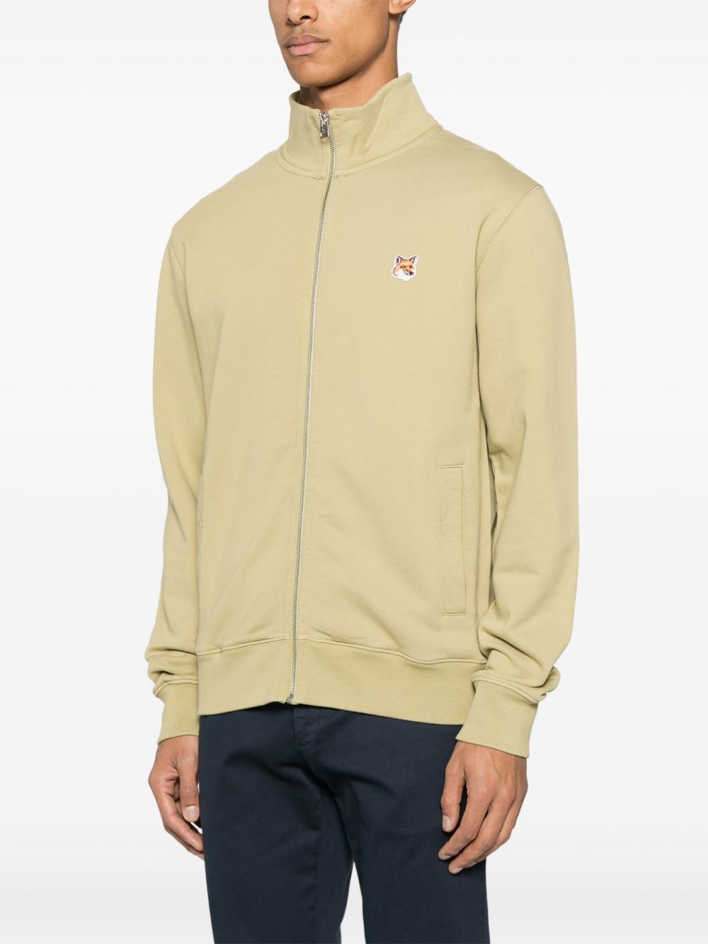 Fox Head-patch sweatshirt - 3