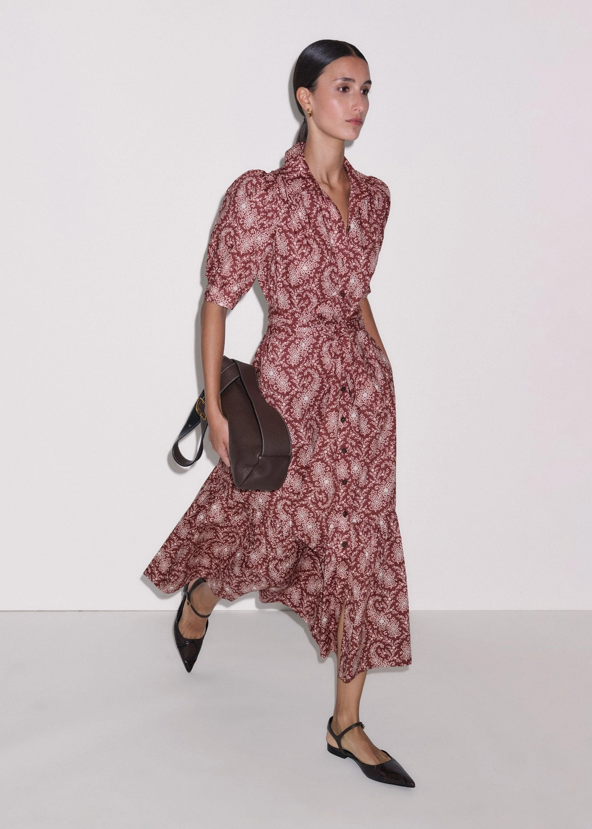 Fit + Flare Midi Dress - 1